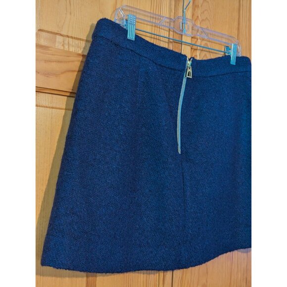 STS Sail To Sable Skirt Size 12 Mini Skirt Navy Blue Academia Preppy - Picture 9 of 9